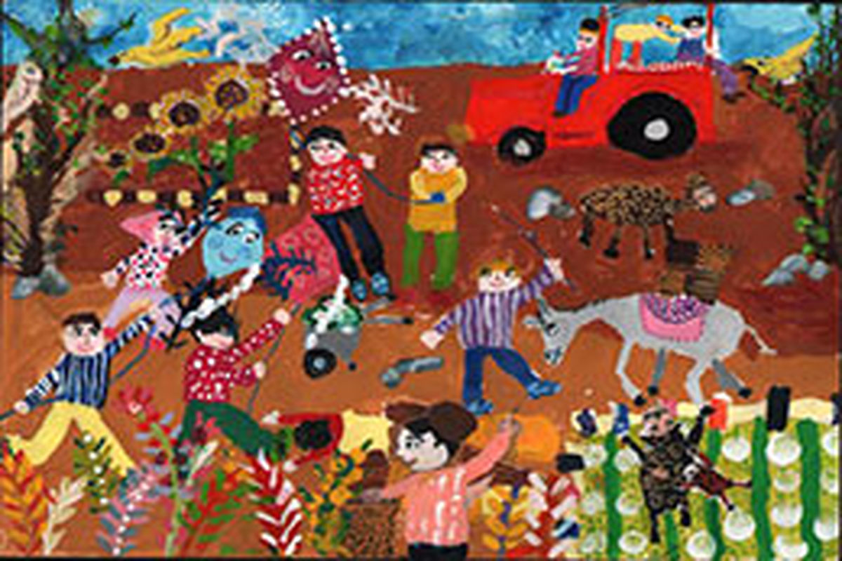 نقاشی پسر ۱۰ ساله اصفهانی در میان آثار منتخب مسابقه پوستر سازمان فائو