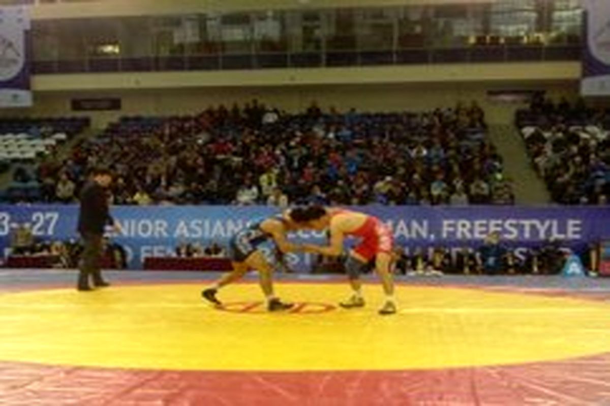 مسابقات کشتی فرنگی بزرگسالان قهرمانی کشور برگزار می‌شود