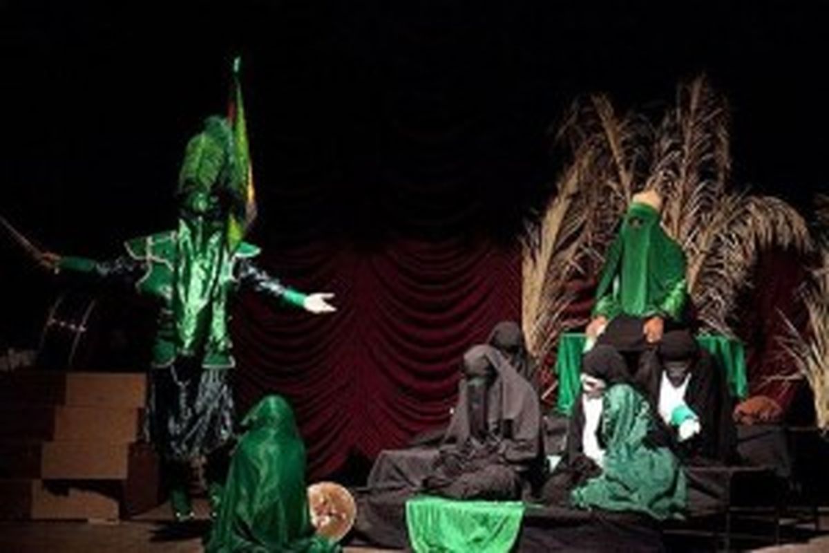 اجرای شش گروه تعزیه خوانی در شهرستان سیریک