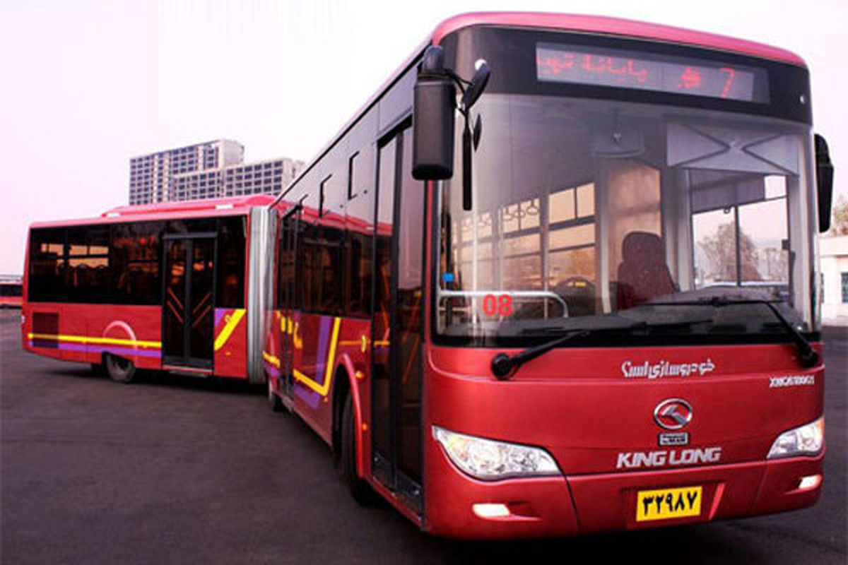اتوبوسهای دو کابین برقی در ناوگان حمل و نقل عمومی پایتخت