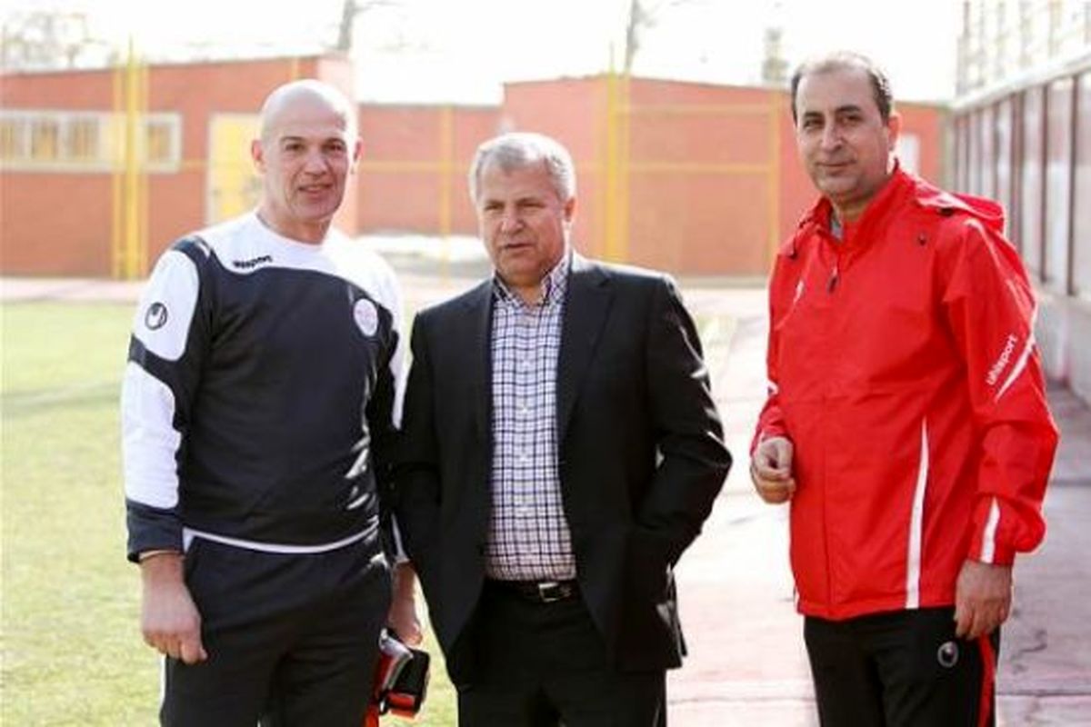 باقری در هیات فوتبال، پانادیچ در تمرین