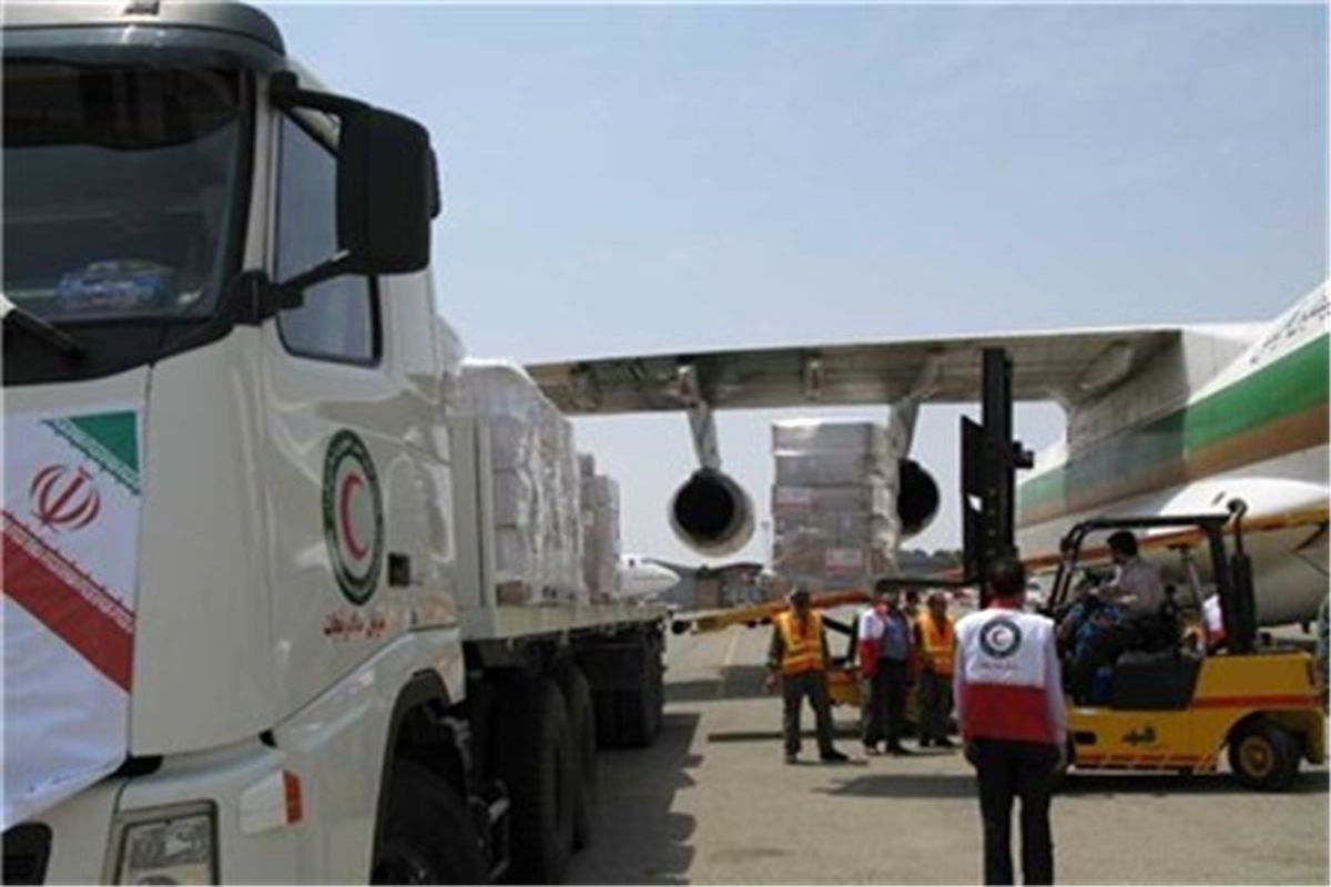 اعزام هواپیمای حامل کمکهای امدادی و دارویی هلال احمر به یمن