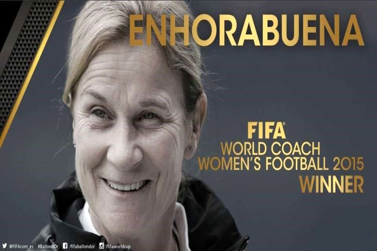 الیس بهترین مربی فوتبال زنان شد