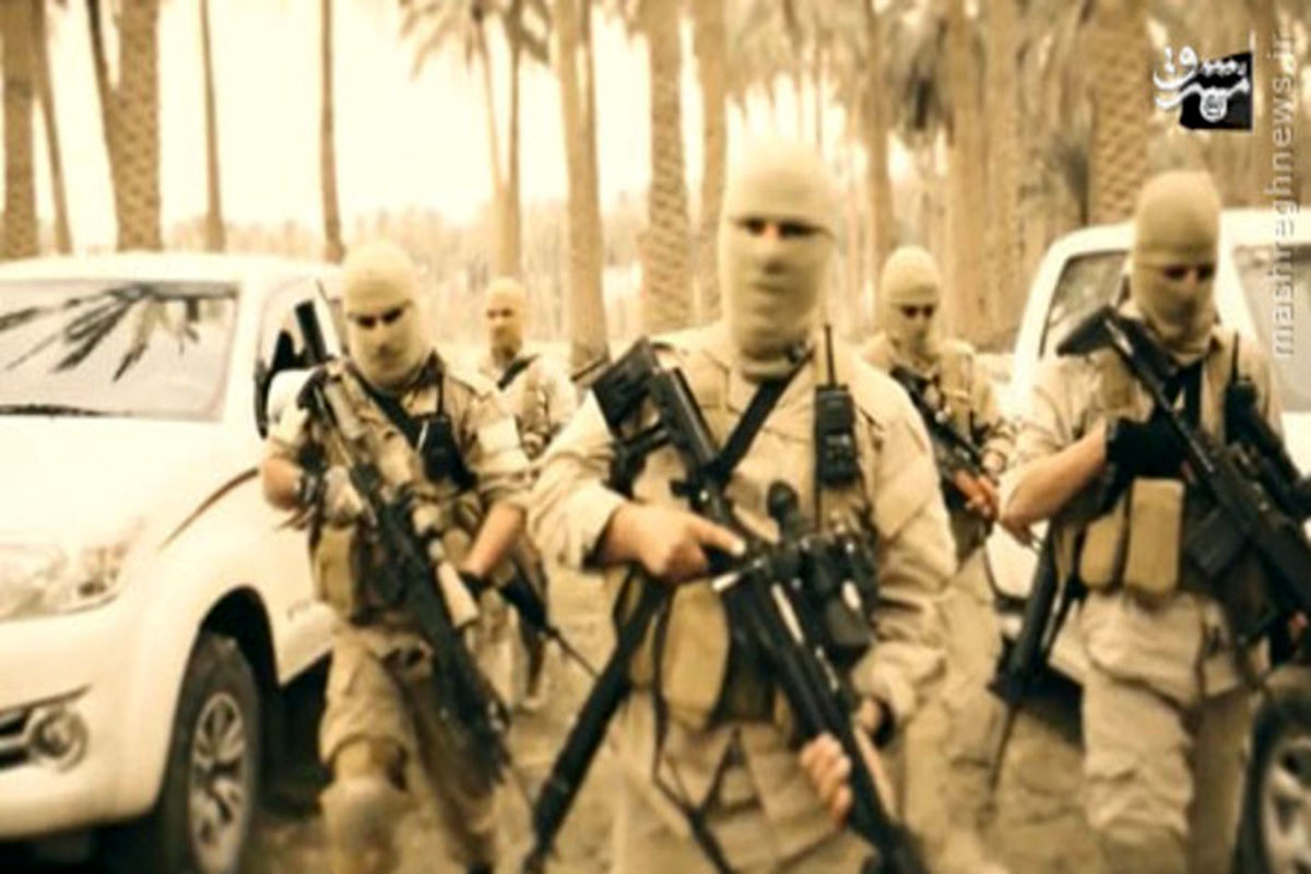 تمرین نظامی داعش در لبنان