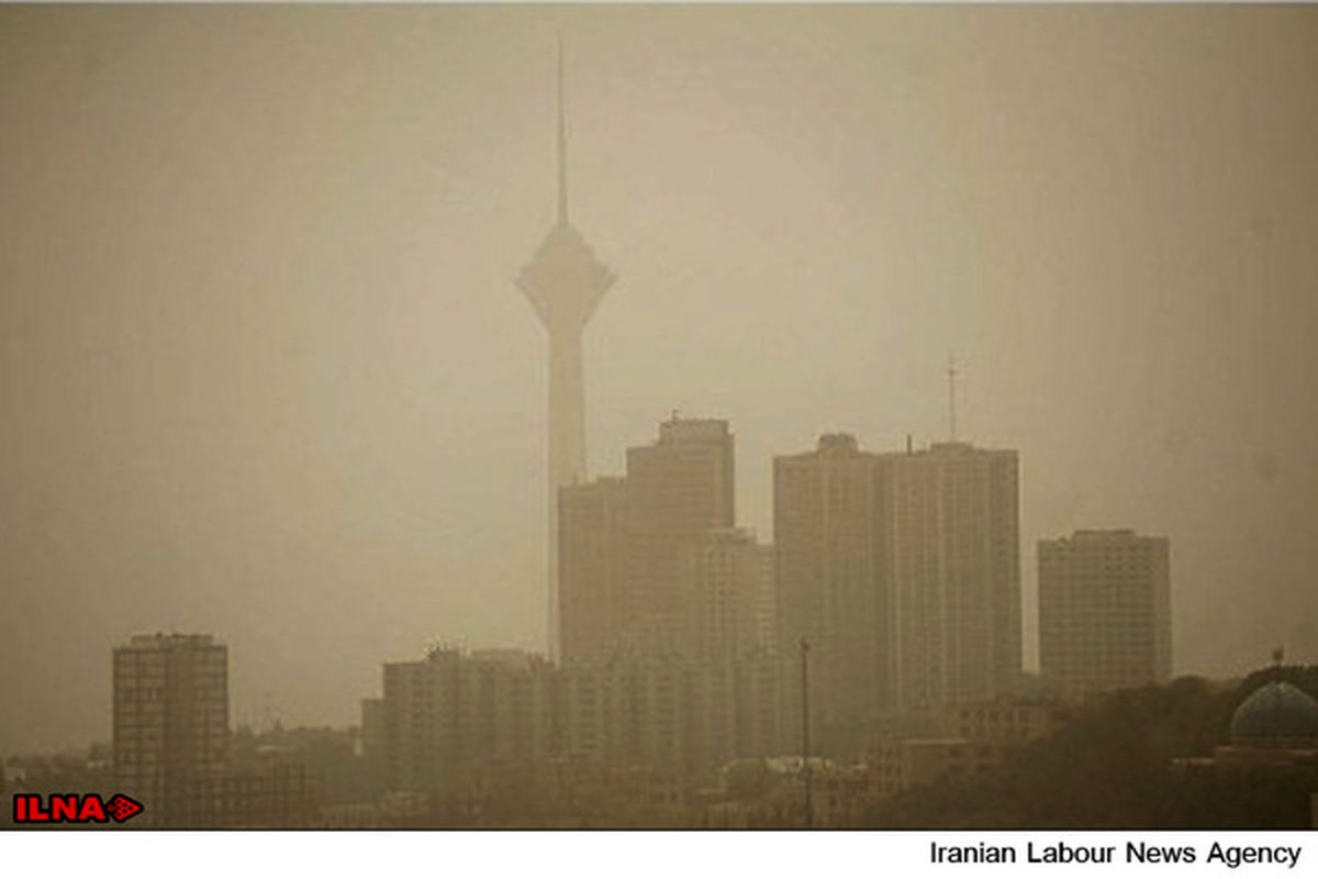 هوای تهران در شرایط ناسالم است