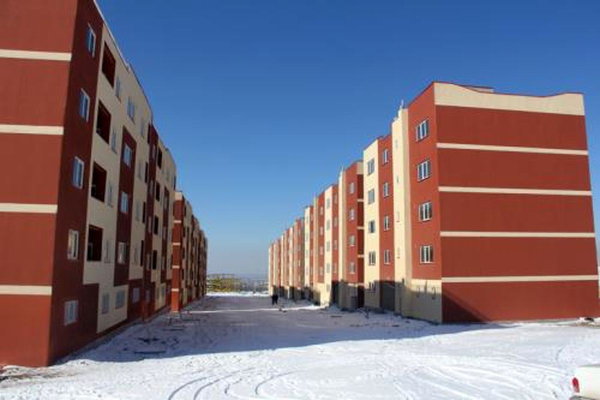 تحویل ۳۲۲ واحد مسکونی مسکن مهر توسط شرکت خانه سازی پیش ساخته آذربایجان