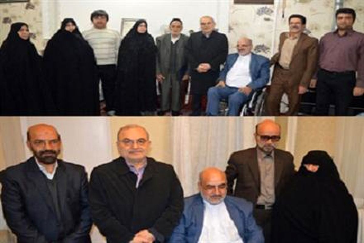 دیدار استاندار قم با خانواده ی شهدای انقلاب اسلامی