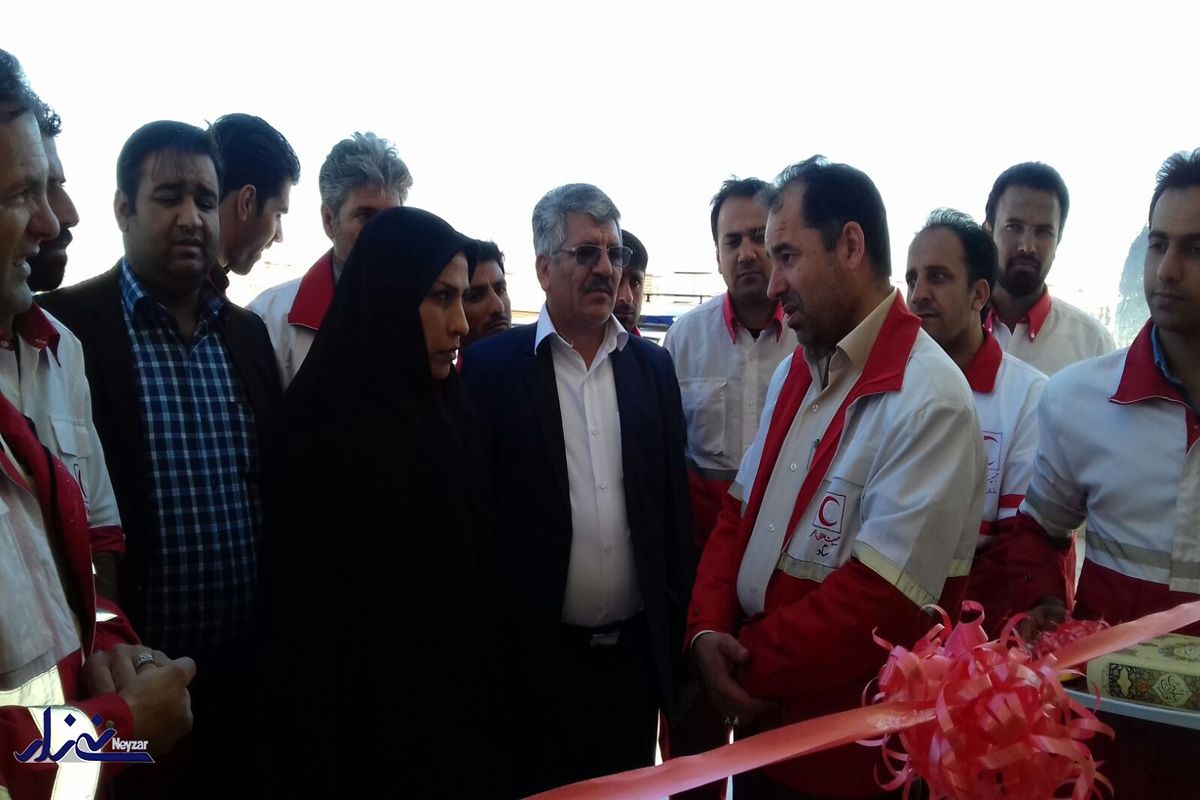افتتاح ساختمان پایگاه امداد و نجات جاده‌ای شهید مسلم لک زایی