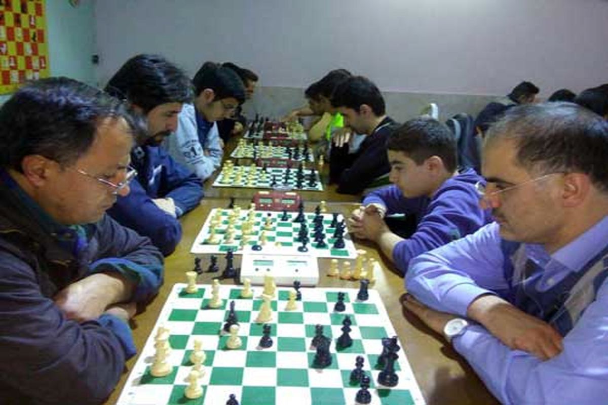مسابقات هفتگی شطرنج هیات شهریار برگزار شد