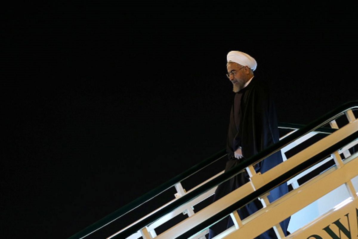 دکتر روحانی وارد تهران شد