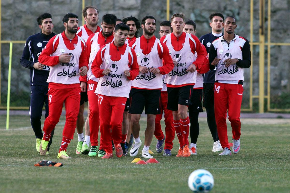 استارت تمرینات سرخپوشان در ورزشگاه آزادی