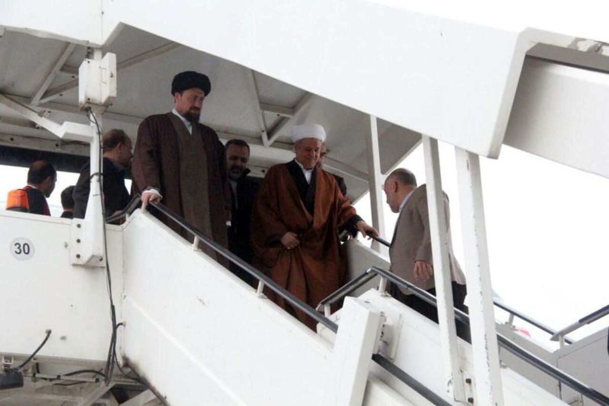 آیت الله هاشمی رفسنجانی به زیارت بارگاه منور امام رضا(ع) مشرف شد