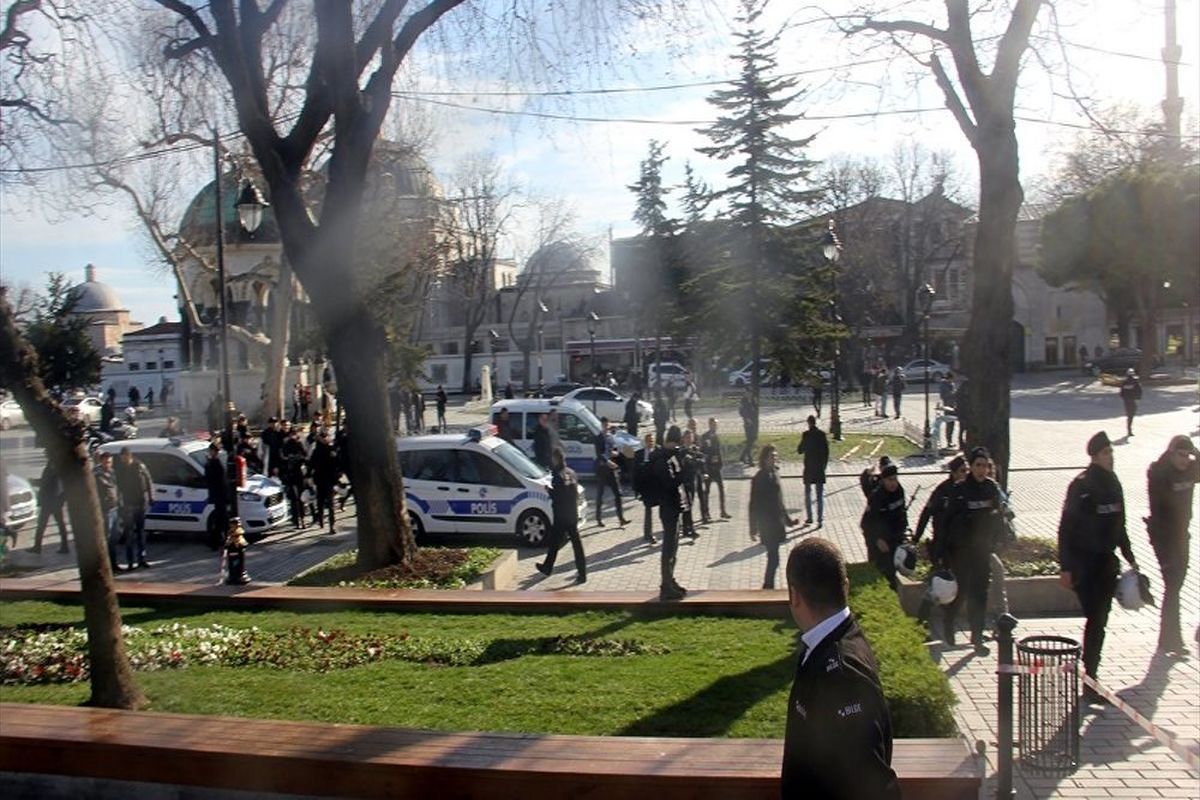 انفجار انتحاری در استانبول