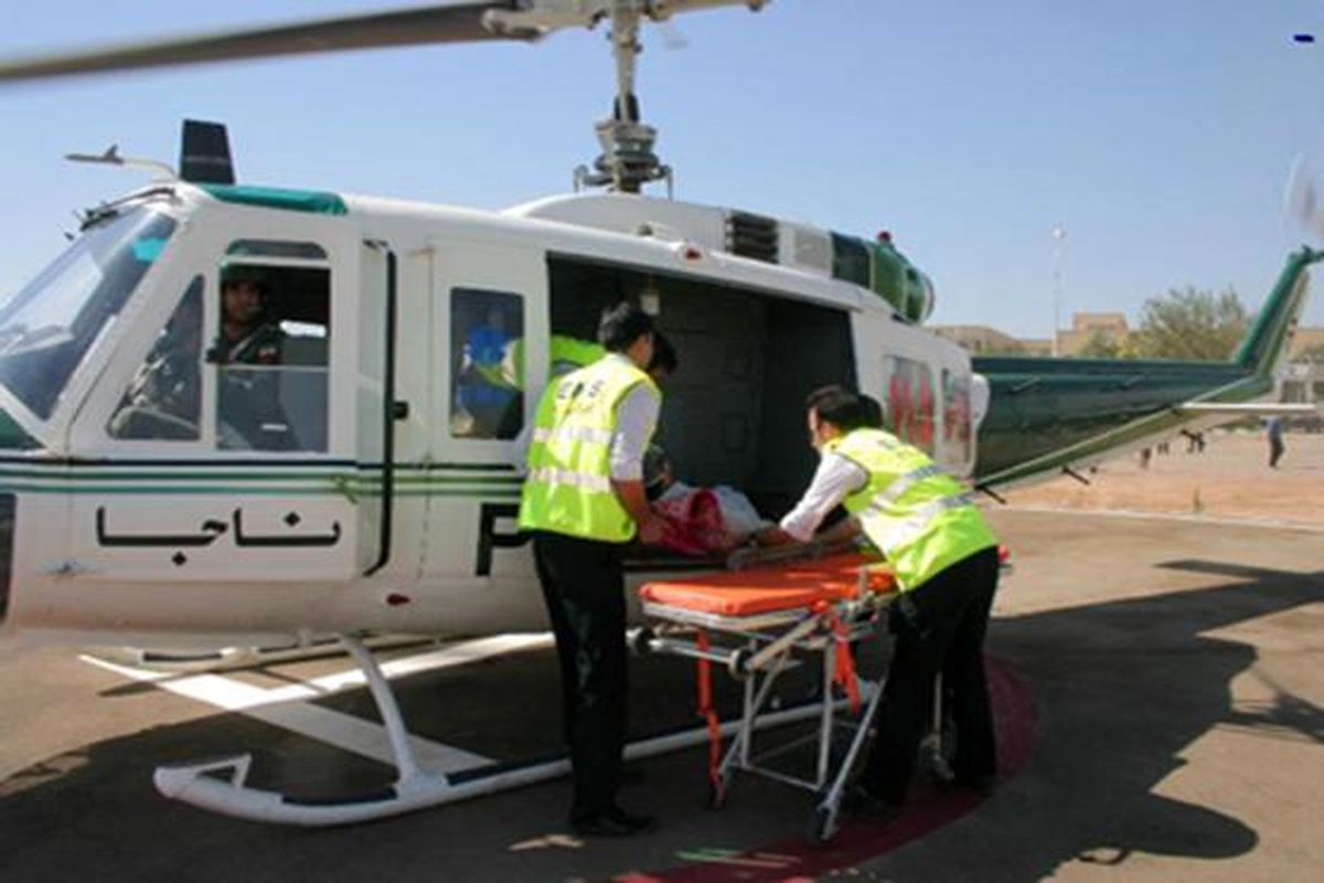 تلاش بی وقفه اورژانس هوایی ناجا/نجات جان ۱۰۰ نفر در بهمن ماه