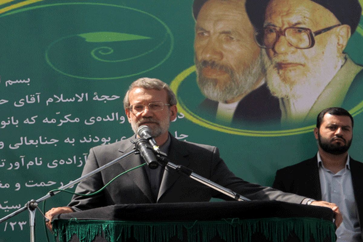 لاریجانی: حضور مردم در انتخابات کارآمدی بیشتر کشور را رقم می‌زند