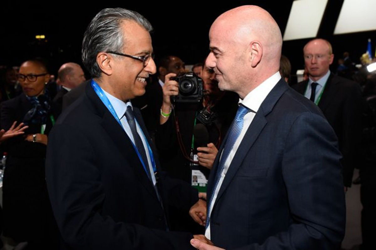 شیخ سلمان: AFC منتظر همکاری با چهره جدید فیفا است