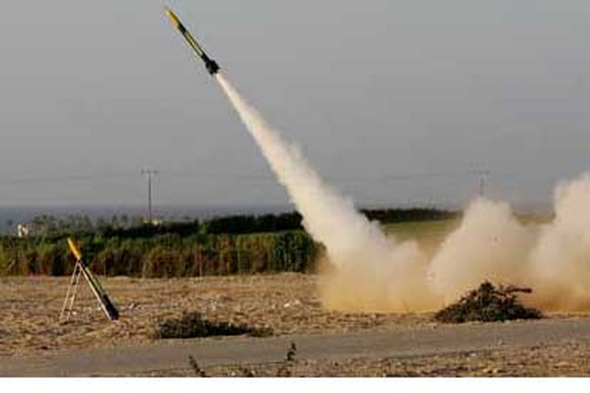 حماس سه موشک جدید آزمایش کرد