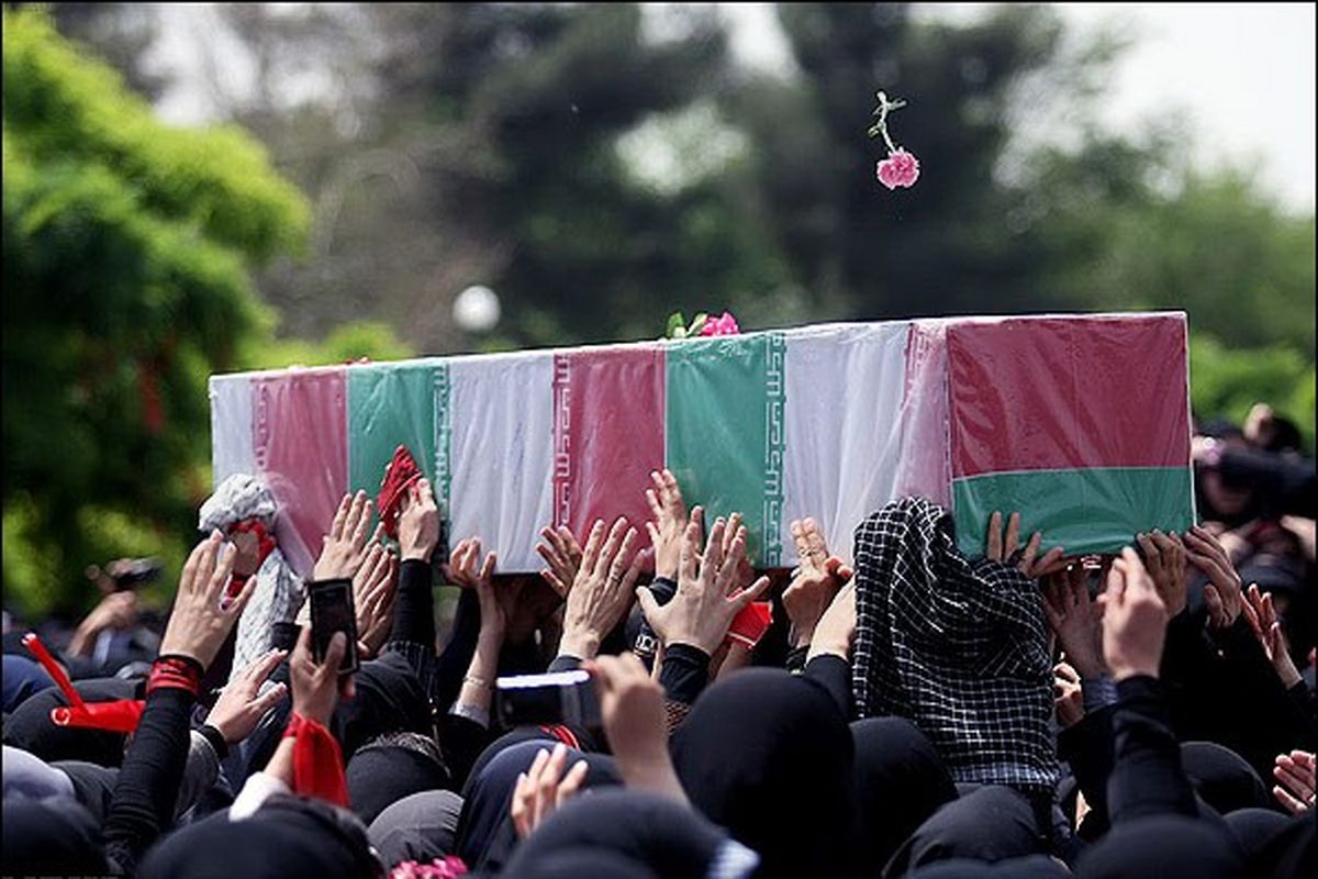 پیکرمطهر غواصان و خط شکنان (۲۶خرداد) در تهران تشییع می‌شود