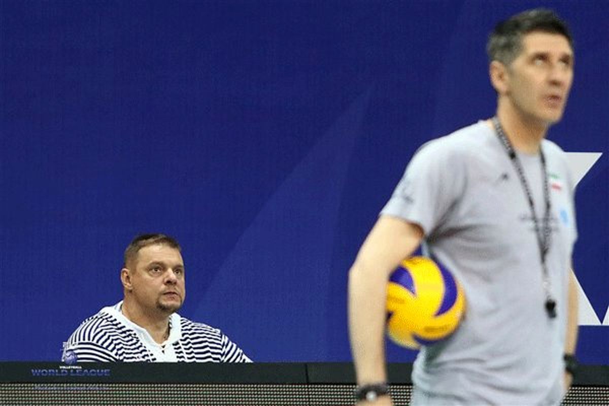 آلکنو، میهمان ویژه تمرینات والیبال ایران/ گپ و گفت آقای مربی با معروف