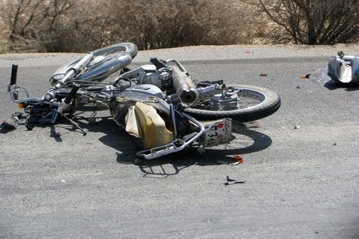 مرگ سه راکب موتورسیکلت در تصادف با کامیون