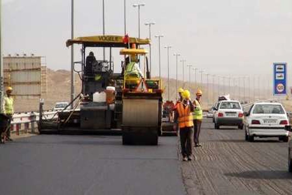 اتمام عملیات بهسازی در پنج کیلومتر پایانی آزادراه قم - تهران شهریورماه امسال