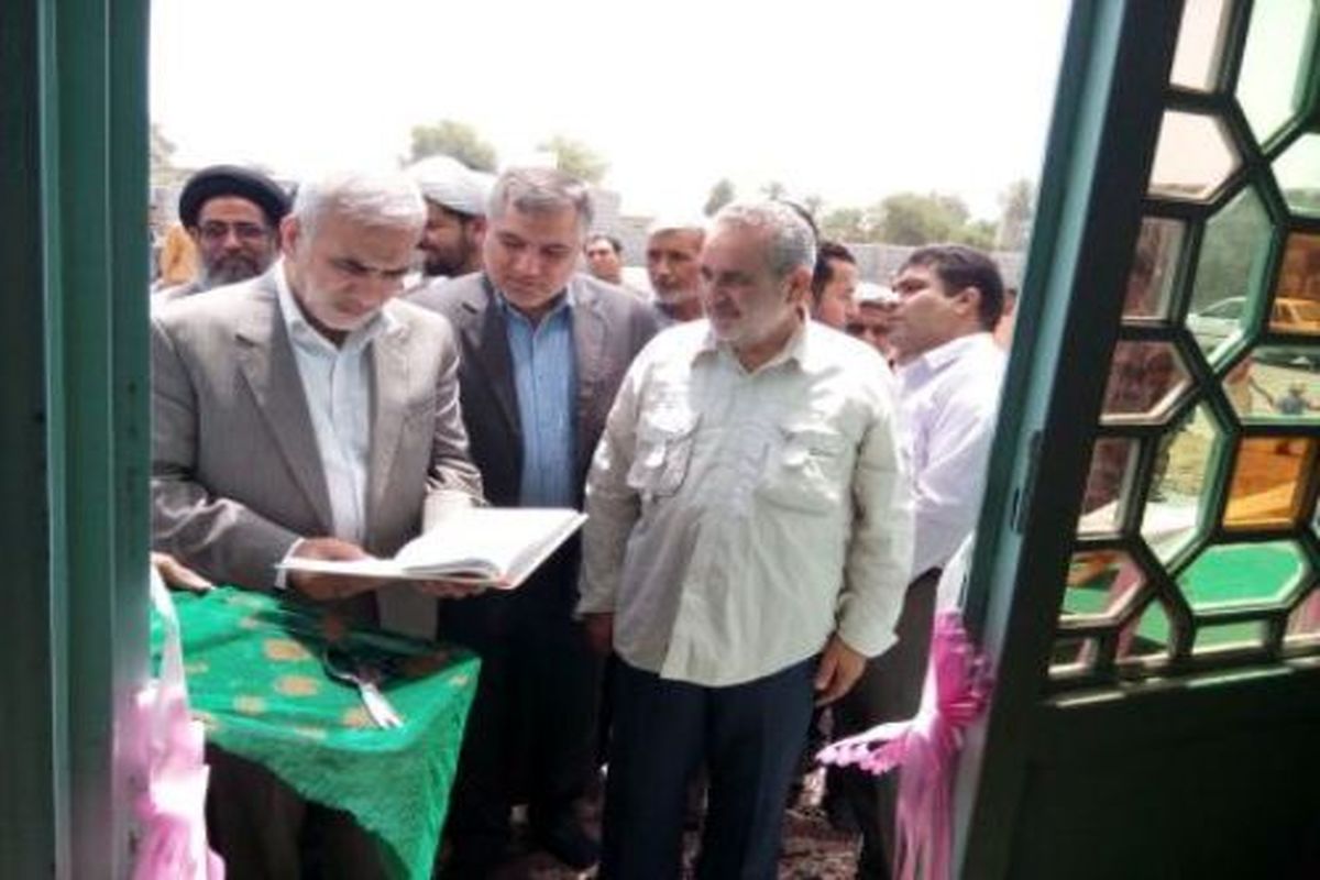 افتتاح مسجد امام حسن مجتبی (ع) در روستای حسنلنگی
