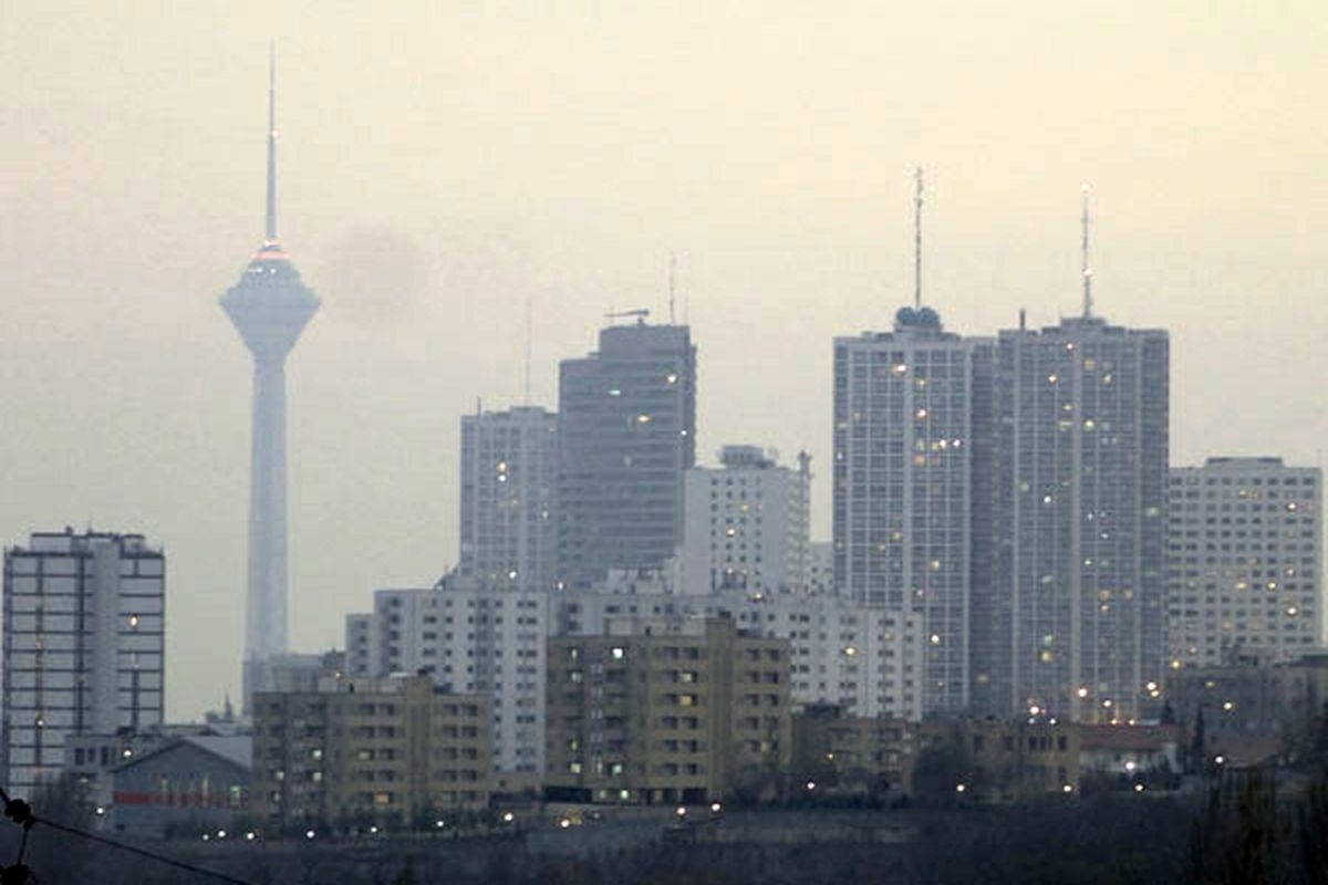 کیفیت هوای تهران برای گروه های حساس در شرایط ناسالم است