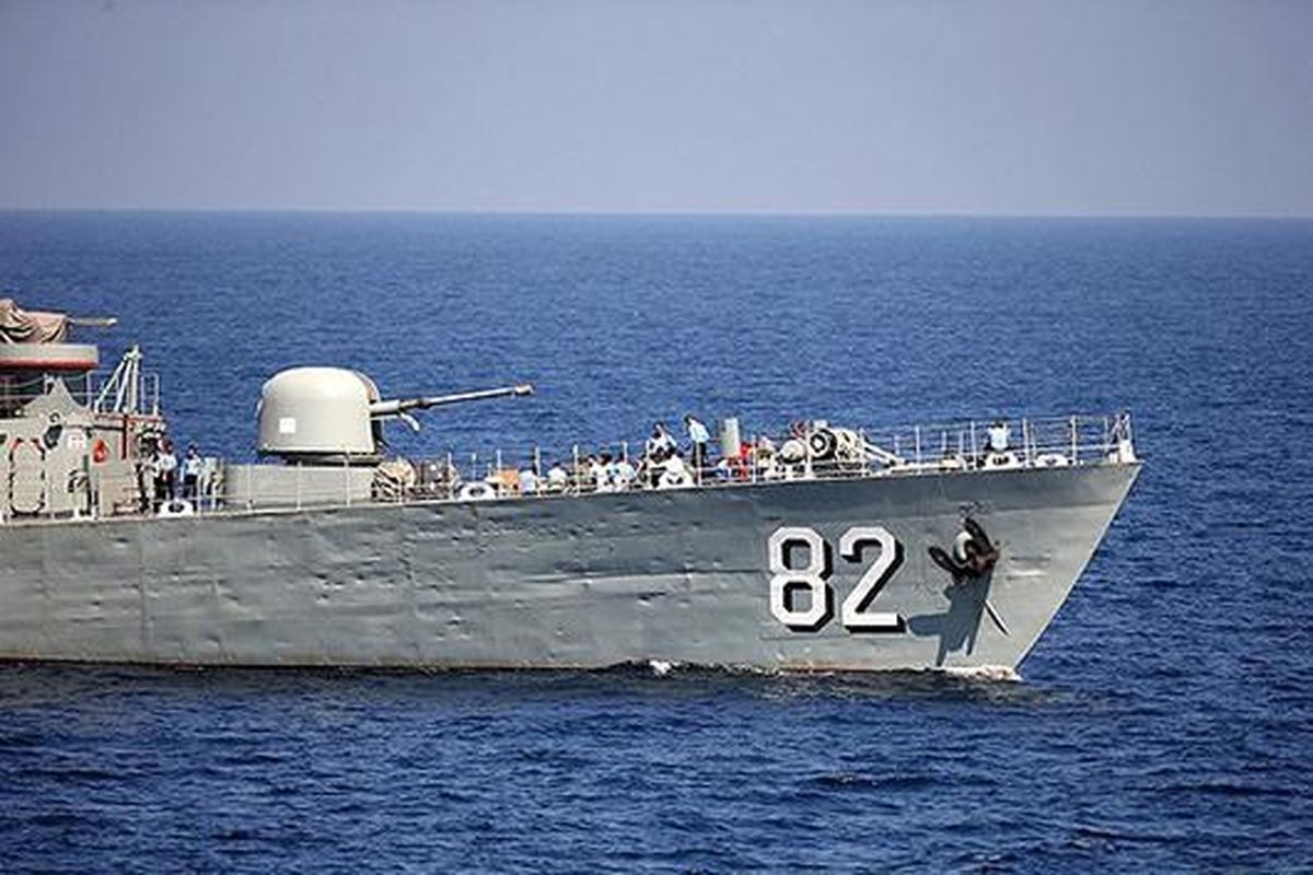 ناوگروه سی‌و پنجم نیروی دریایی ارتش راهی آب‌های آزاد شد