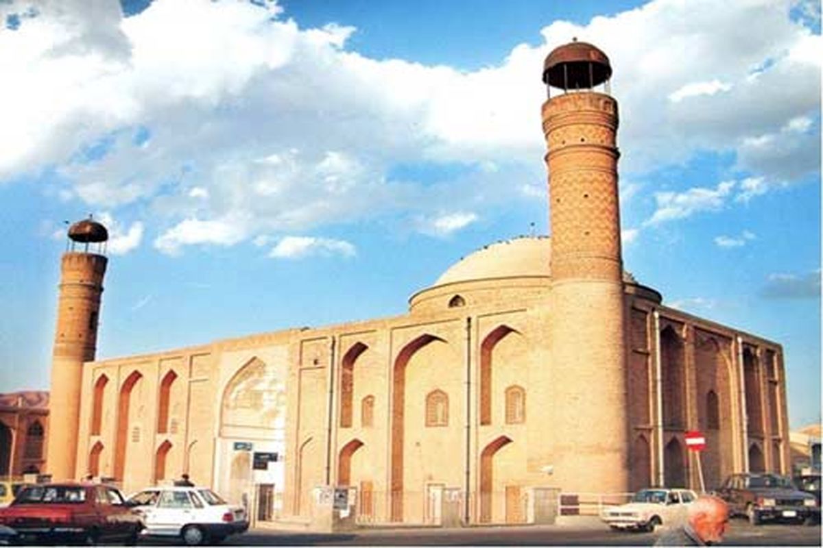 مسجد صاحب‌الامر تبریز ۲۰۰ سال پیش/عکس