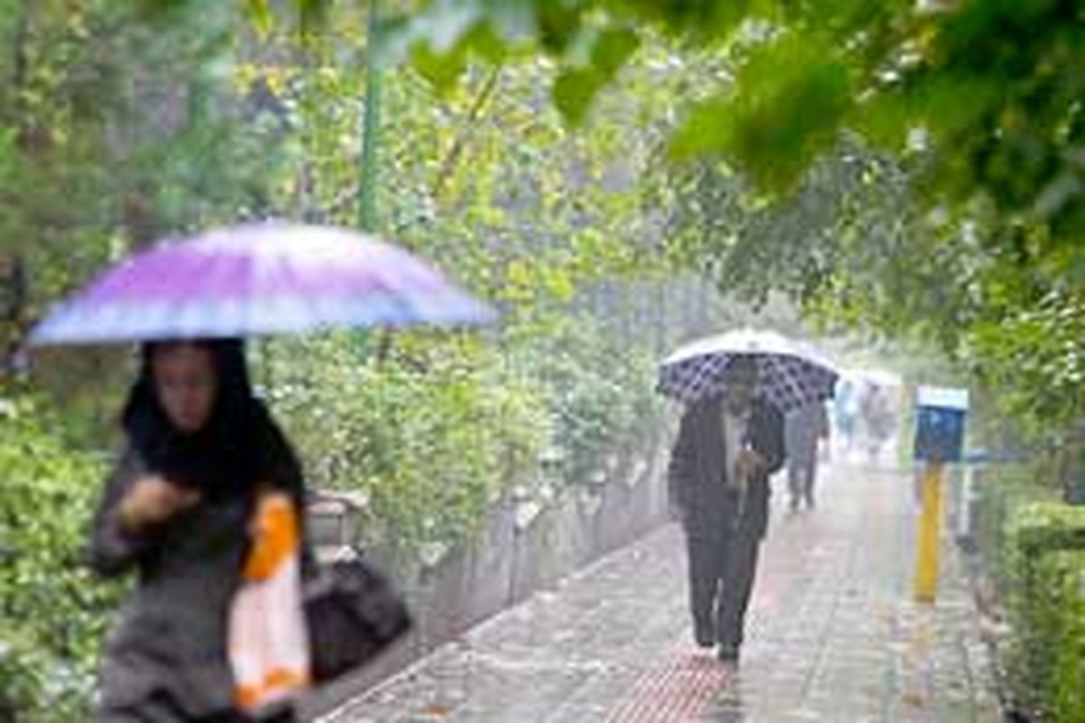 تصاویر/ بارندگی شدید در اصفهان