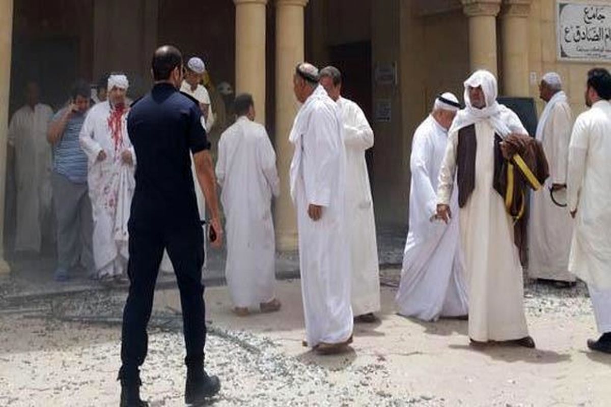 ۱۳ شهید بر اثر حمله تروریستی در مسجد امام صادق(ع) کویت