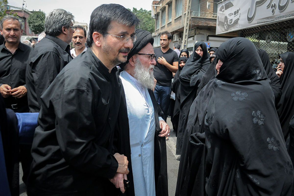 مراسم ختم والده دکتر احمدی برگزار شد