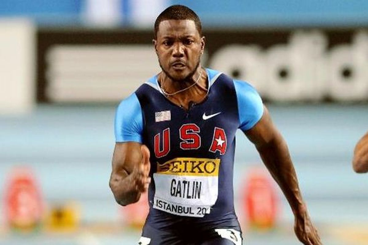 رکوردشکنی گاتلین در ۲۰۰ متر