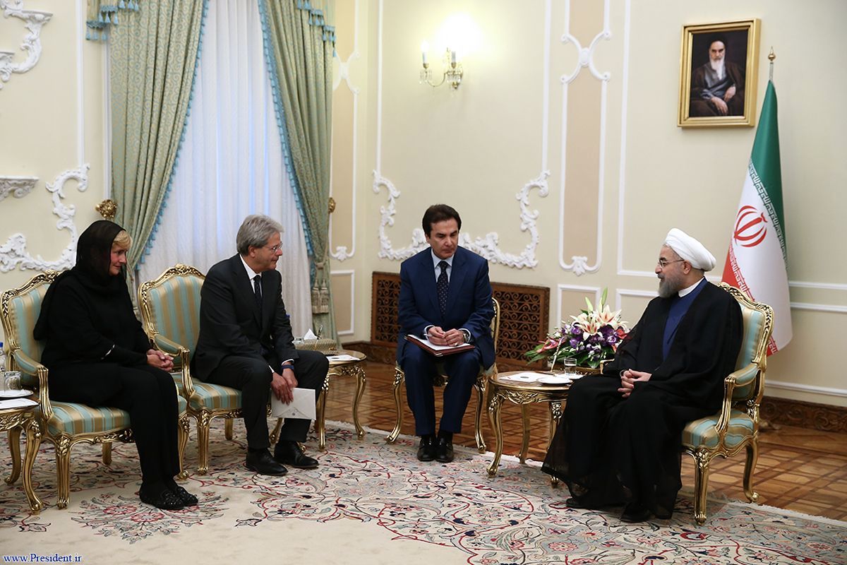 انتقال سرمایه و صادرات اولویت ایران در همکاری با اروپا بویژه ایتالیا است