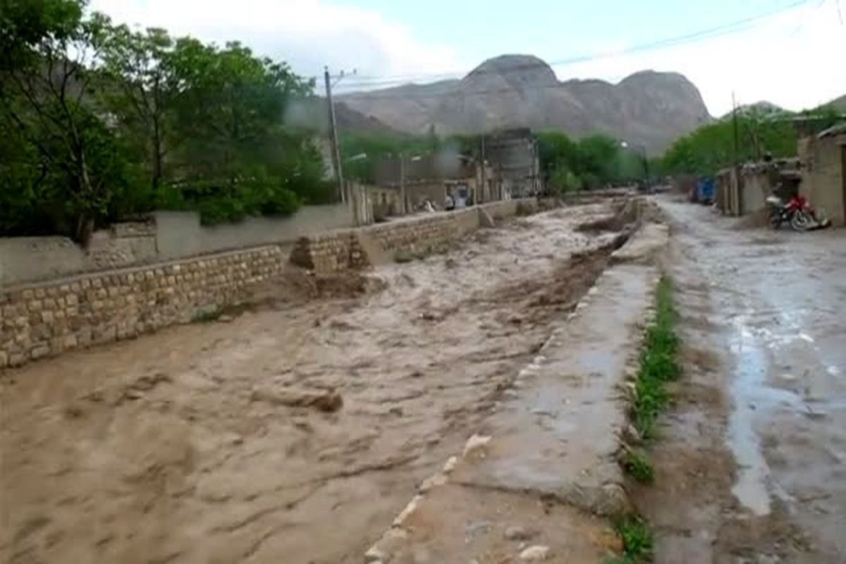 تخریب بیش از ۶۰ واحد مسکونی در استان خراسان شمالی بر اثر سیل