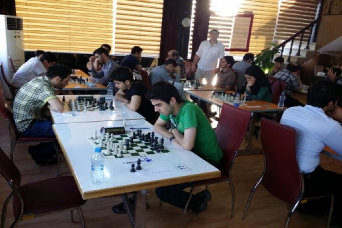 توقف احسان قائم مقامی در دور ششم شطرنج جام سرداران آذربایجان