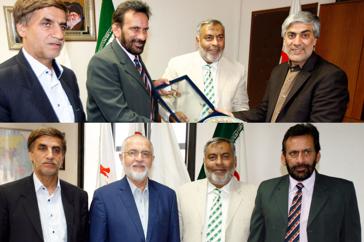 دیدار دبیرکل کنفدراسیون کبدی آسیا با هاشمی و شهنازی