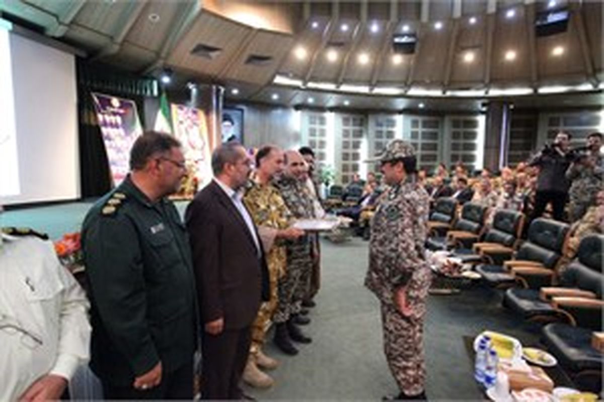 برگزاری مراسم اعلام تشکیل گروه پدافند هوایی ارومیه در محل استانداری آذربایجان غربی