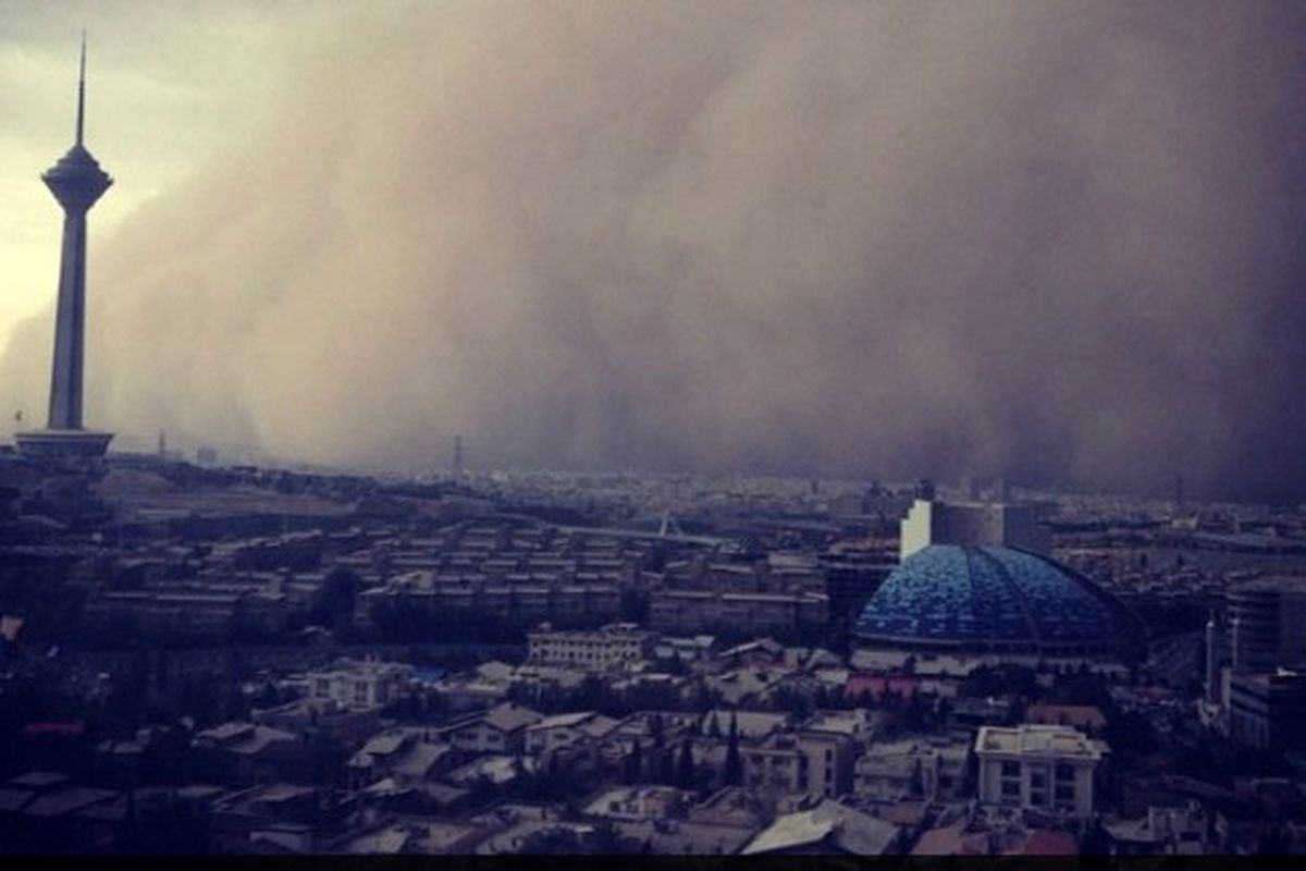 هشدار وزش باد ۷۰ کیلومتری در تهران