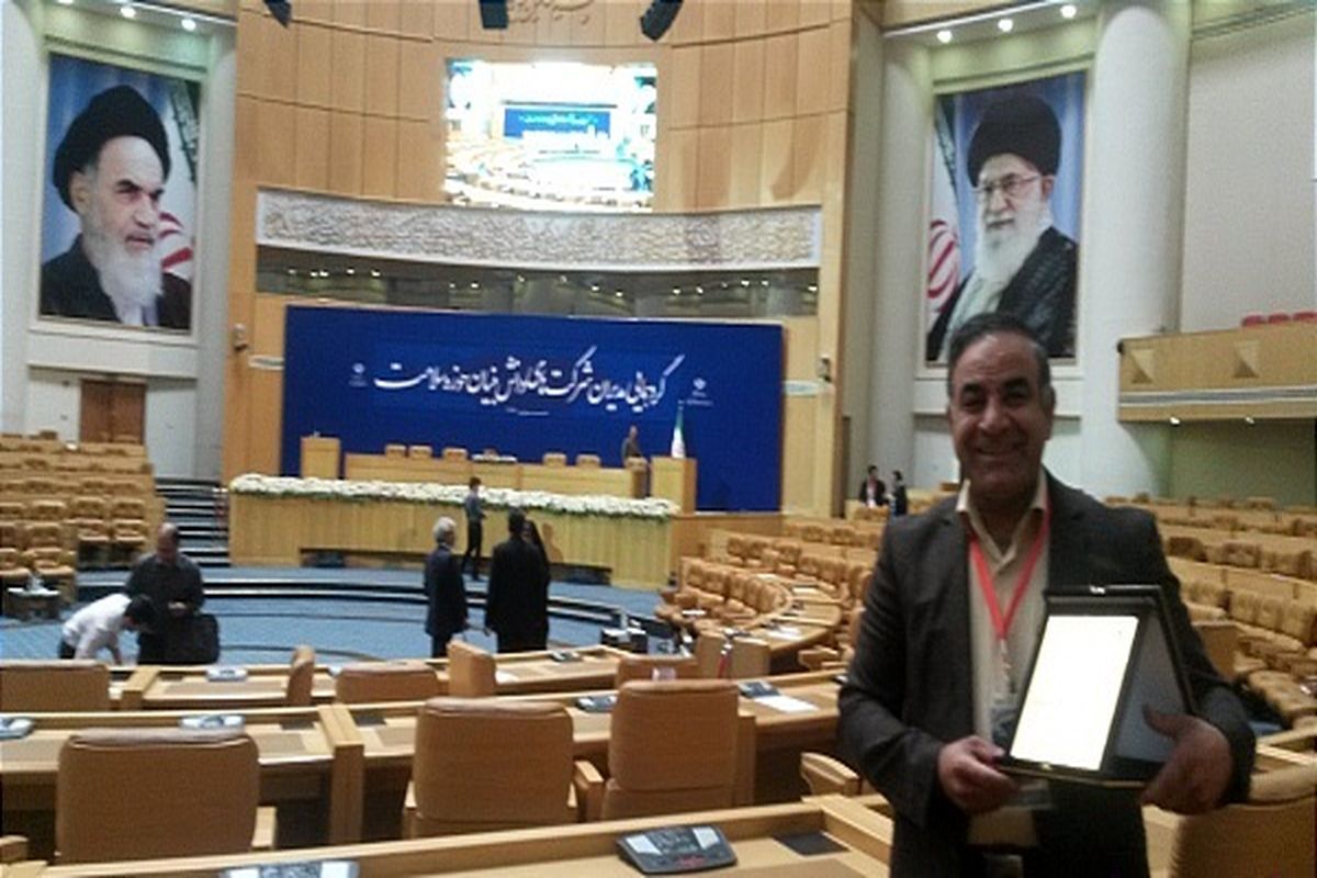 دریافت اولین جایزه ملی فناوری سلامت توسط عضو هیات علمی دانشگاه علوم پزشکی کرمان