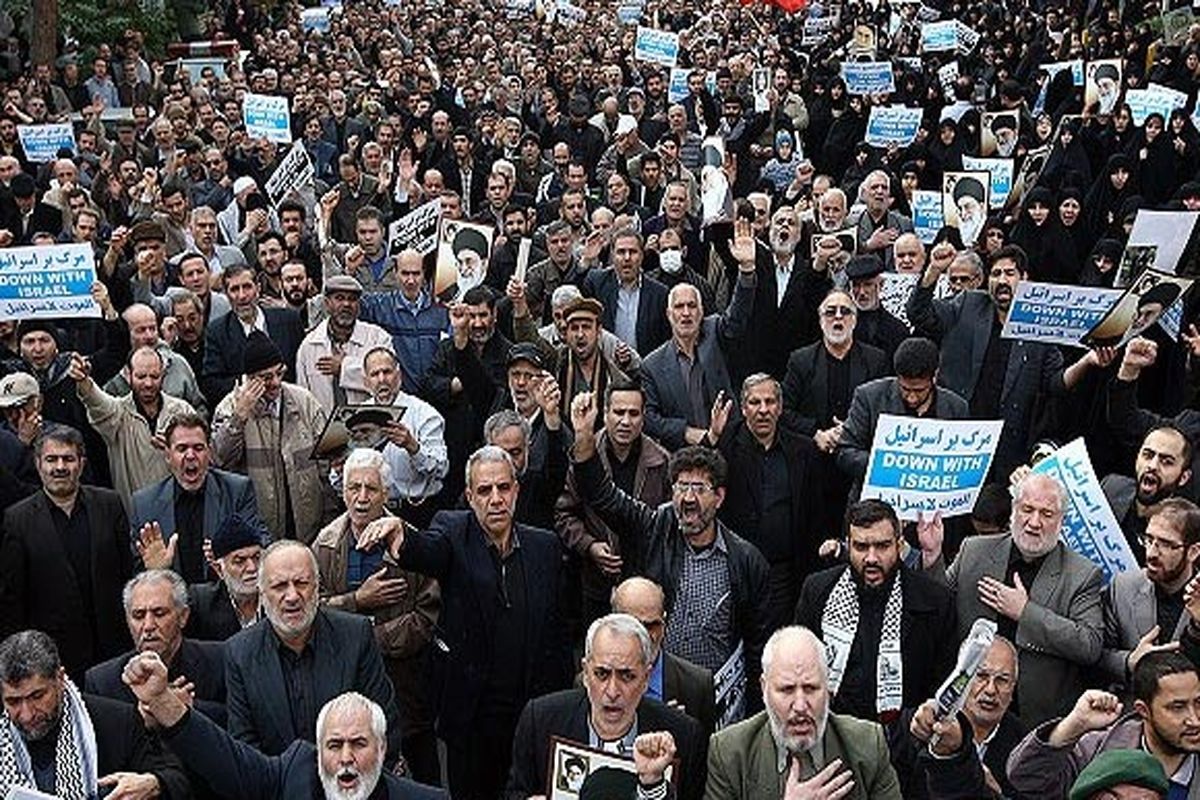 تظاهرات ضد صهیونیستی در تهران برگزار شد