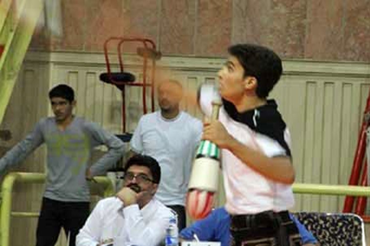 قهرمانی جوان البرزی در رقابت های میل بازی کشور