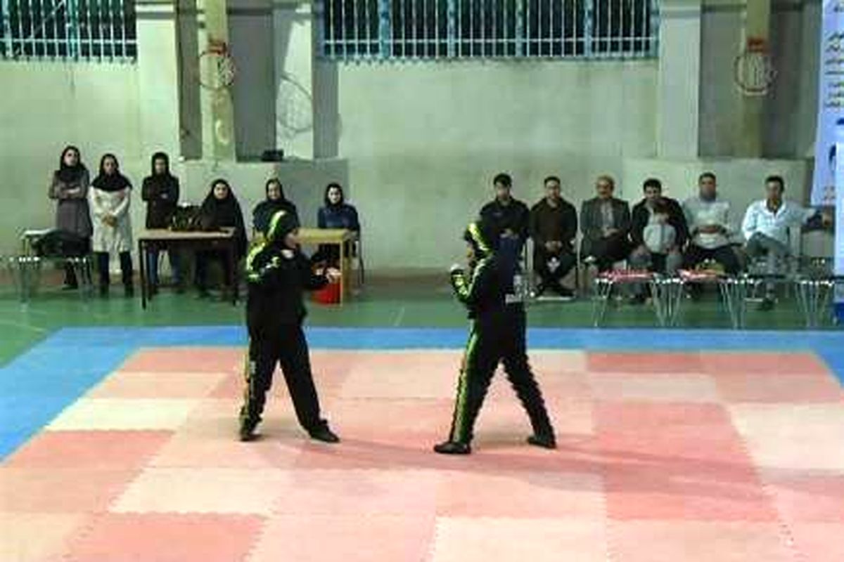 قهرمانی بانوان استان اردبیل در مسابقات کیک بوکسینگ کشور