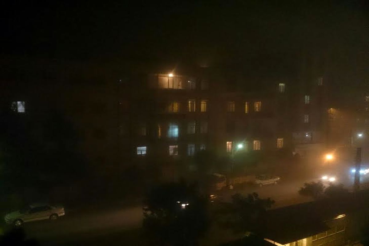گرد و غبار و توفان در پایتخت