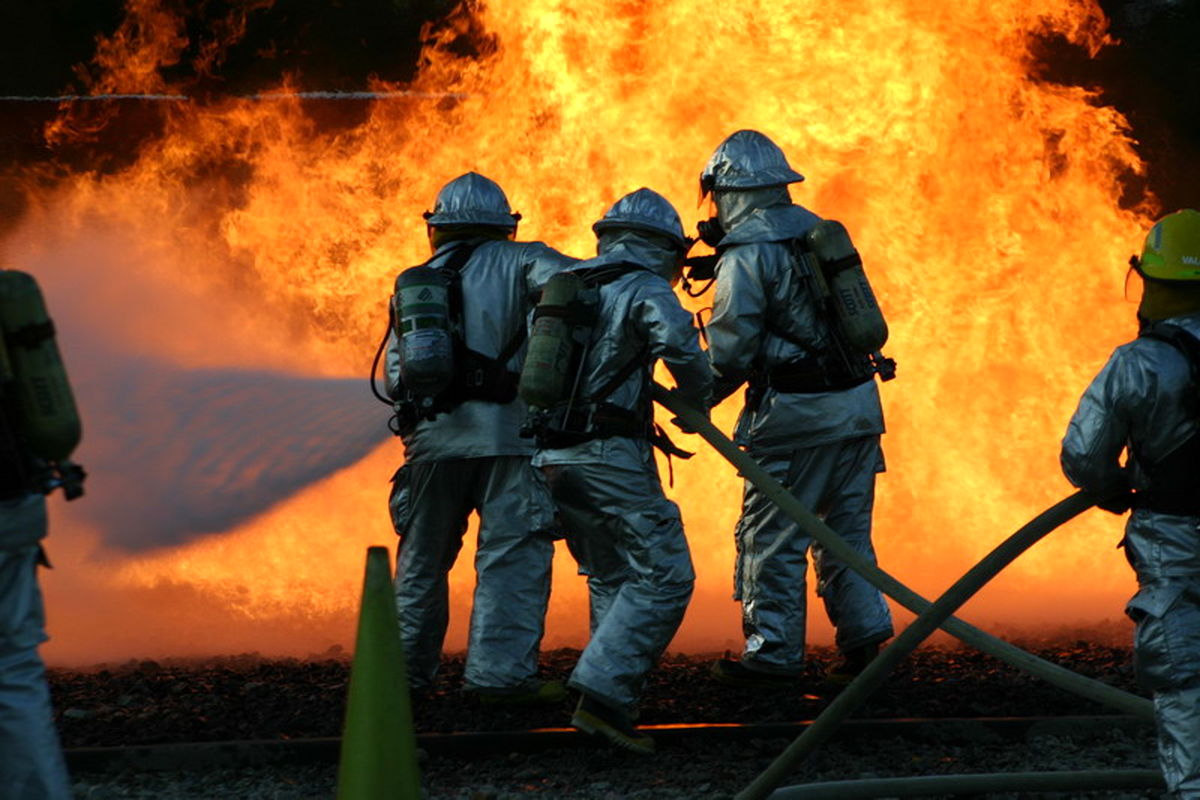 تیم فرودگاه کیش بر سکوی سوم مسابقات عملیات آتش نشانی و نجات فرودگاه های کشور