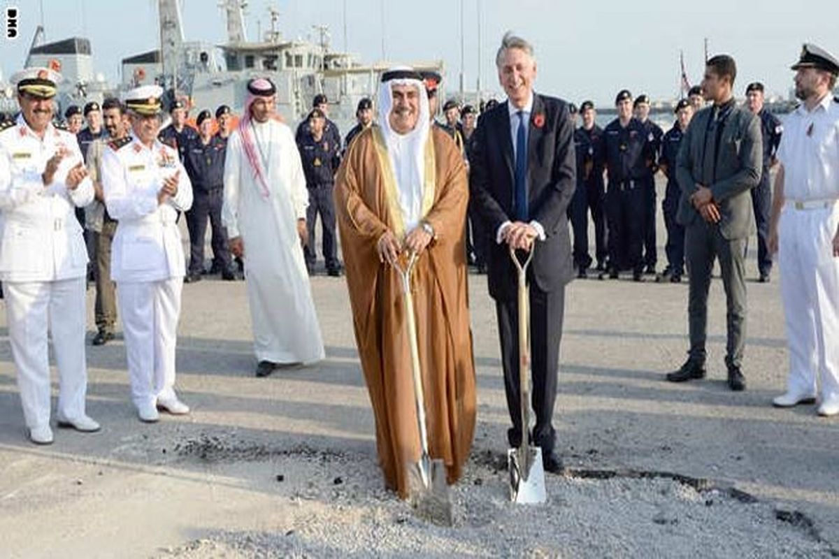 بحرین به انگلیس امتیاز ایجاد پایگاه دریایی در کشورش را داد