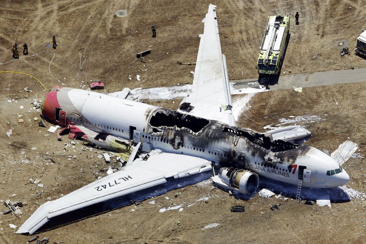تلخ ترین عکس از سانحه سقوط هواپیما