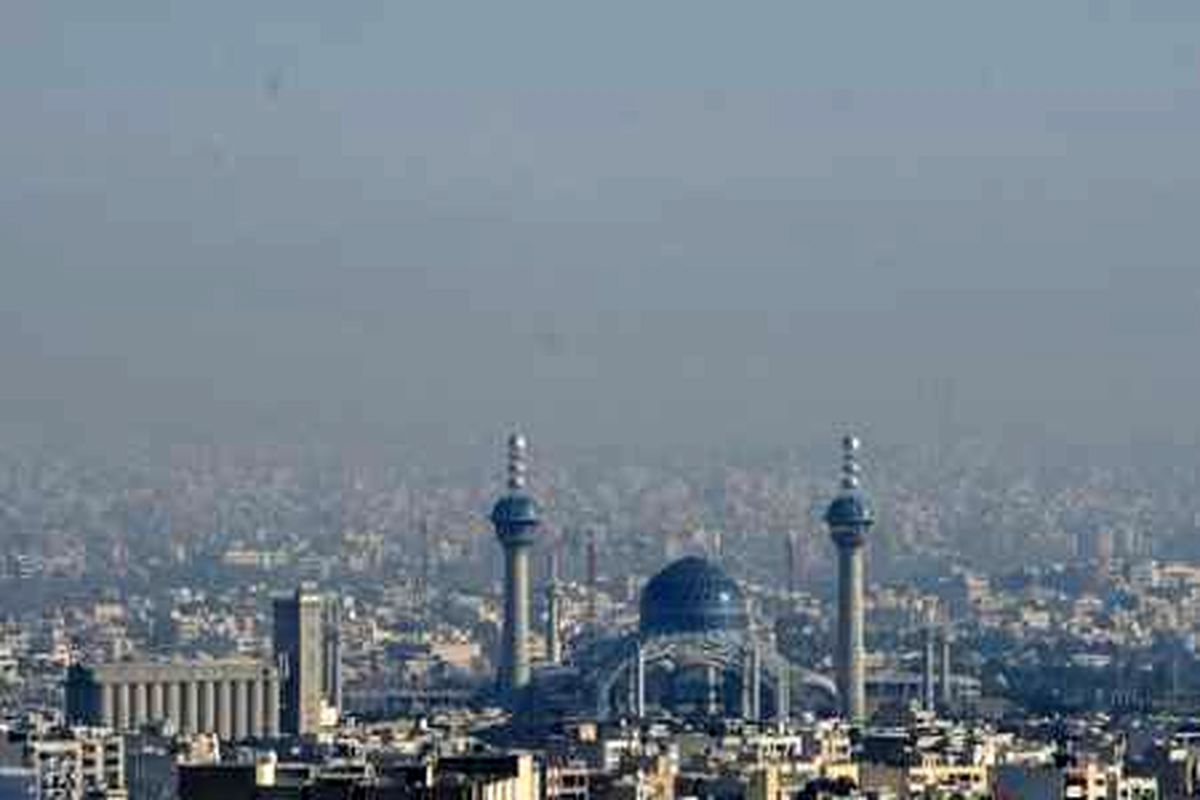کیفیت هوای اصفهان برای گروه های حساس ناسالم است