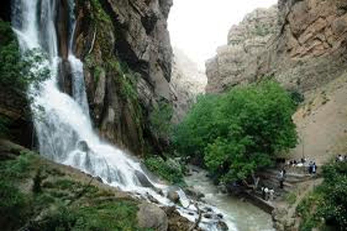 بلندترین آبشار خاورمیانه در سوادکوه + تصاویر