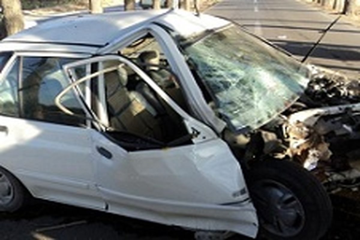 تصادف رانندگی در جاده مهران دو کشته بر جا گذاشت